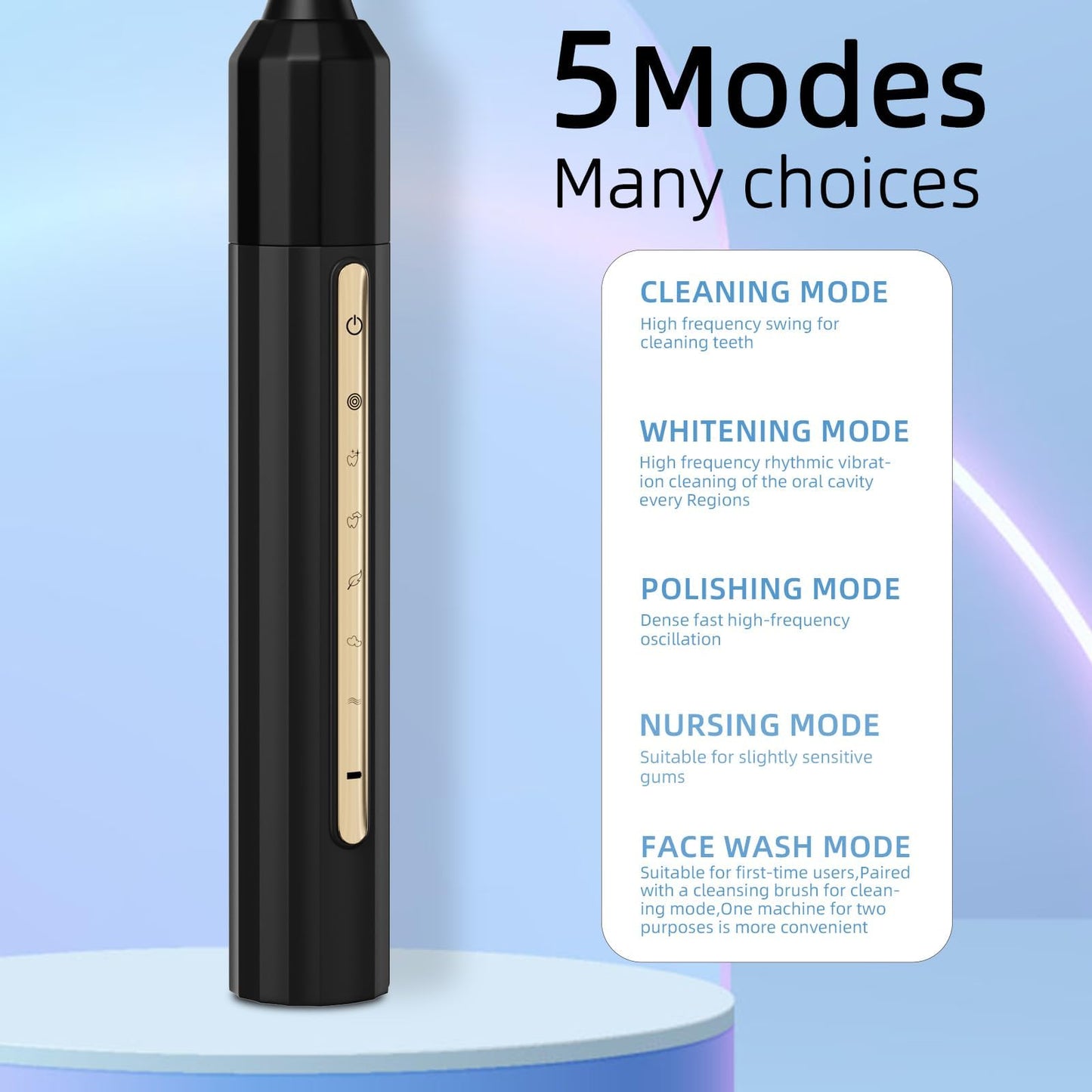 Fairir Sonic Electric Toothbrush with 10 Heads