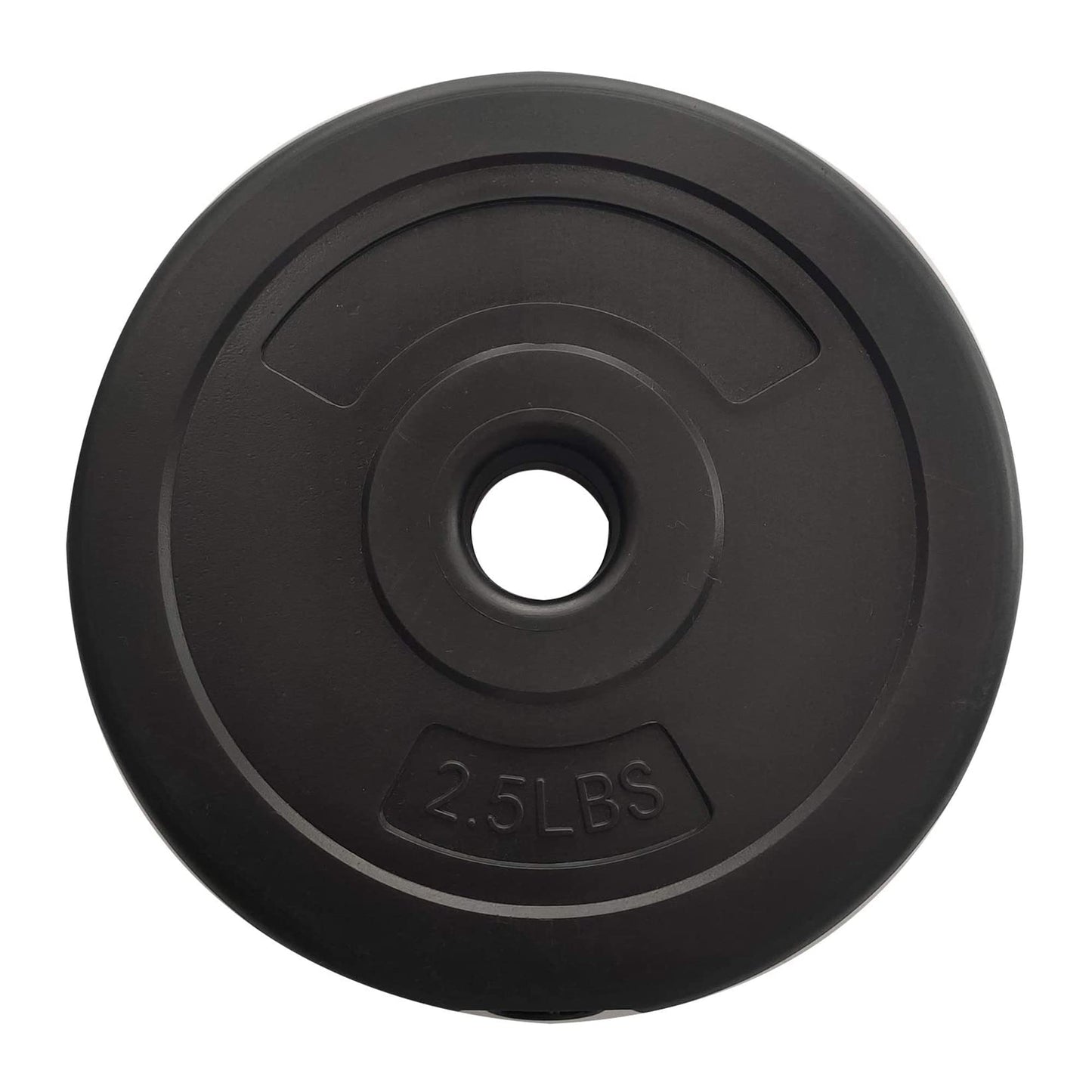 BalanceFrom Fitness 40 Pound 14 Item All Purpose Vinyl Weight Dumbbell Set with 2.5 Pound and 7.5 Pound Weights and Collar Locks, Black