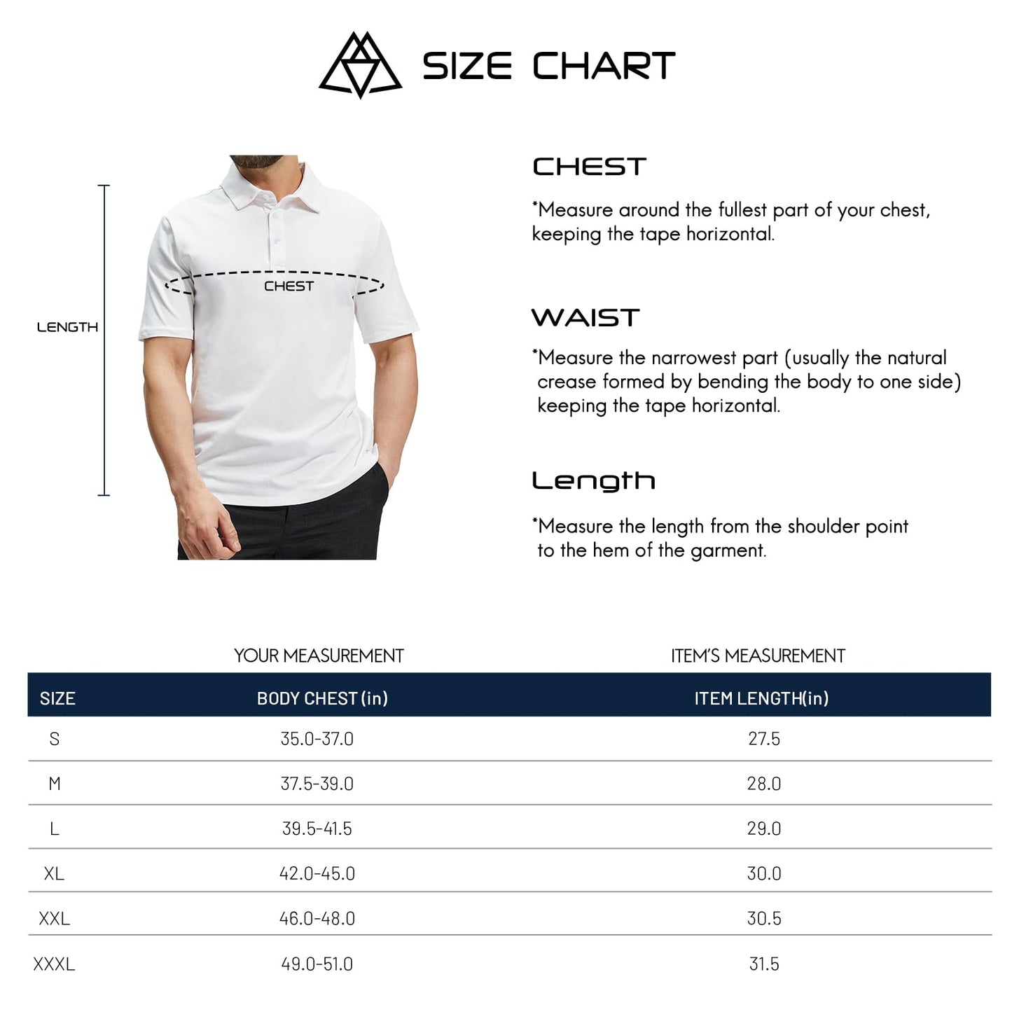 Haimont White Polo Shirts for Men Short Sleeve Cotton Golf Tshirts with Collar, Regular Fit, S