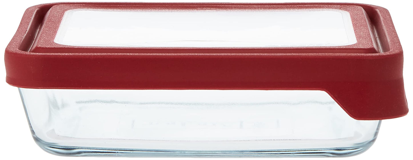 Anchor Hocking 6-Cup Glass Food Storage Container