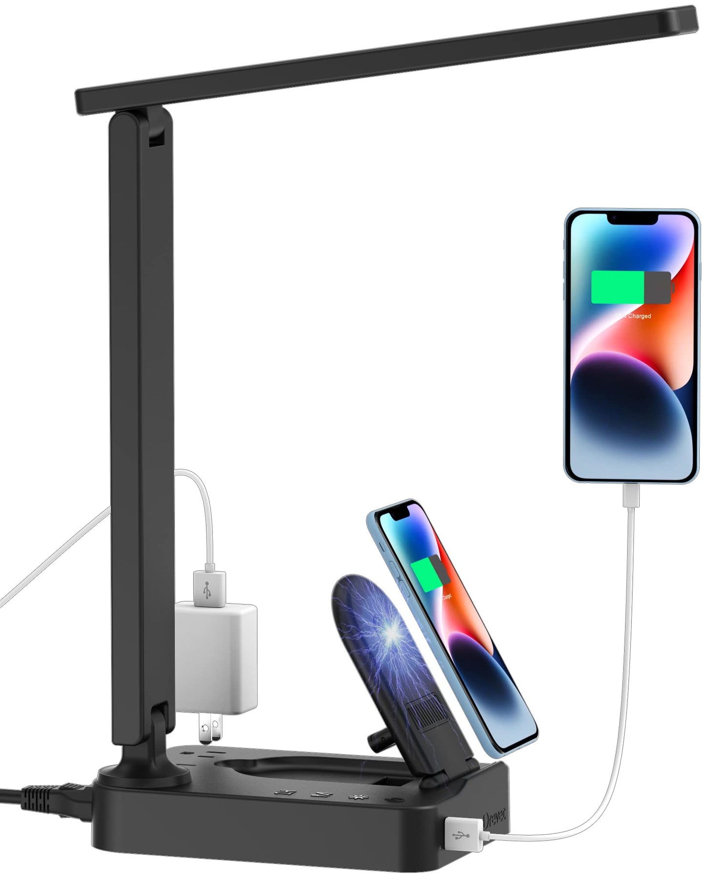 Drevet LED Desk Lamp with Wireless Charger