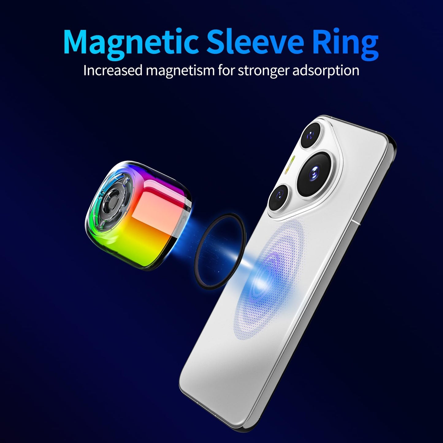 Portable Bluetooth Speaker with RGB Light & HD Sound