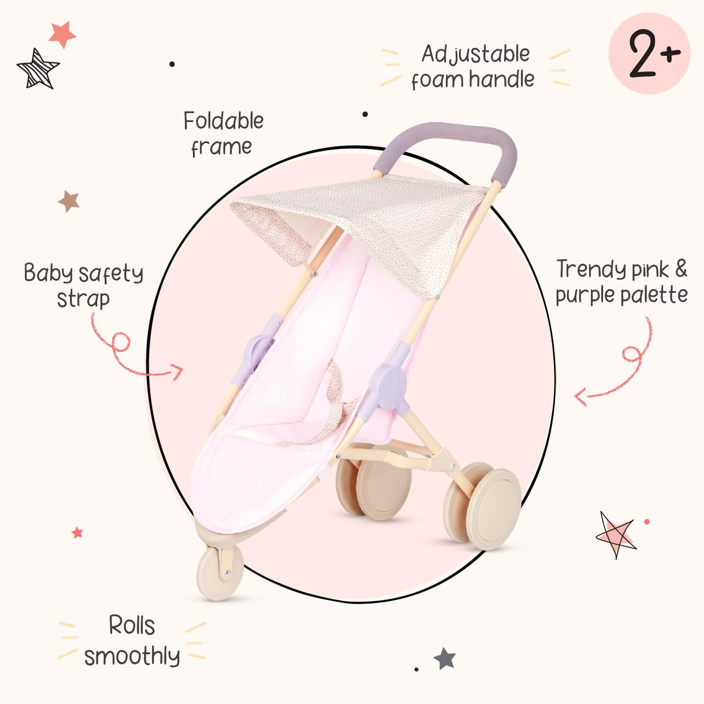14-inch Baby Doll Care Accessories Bundle