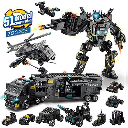 700PCS Robot STEM Building Blocks Engineering Kit