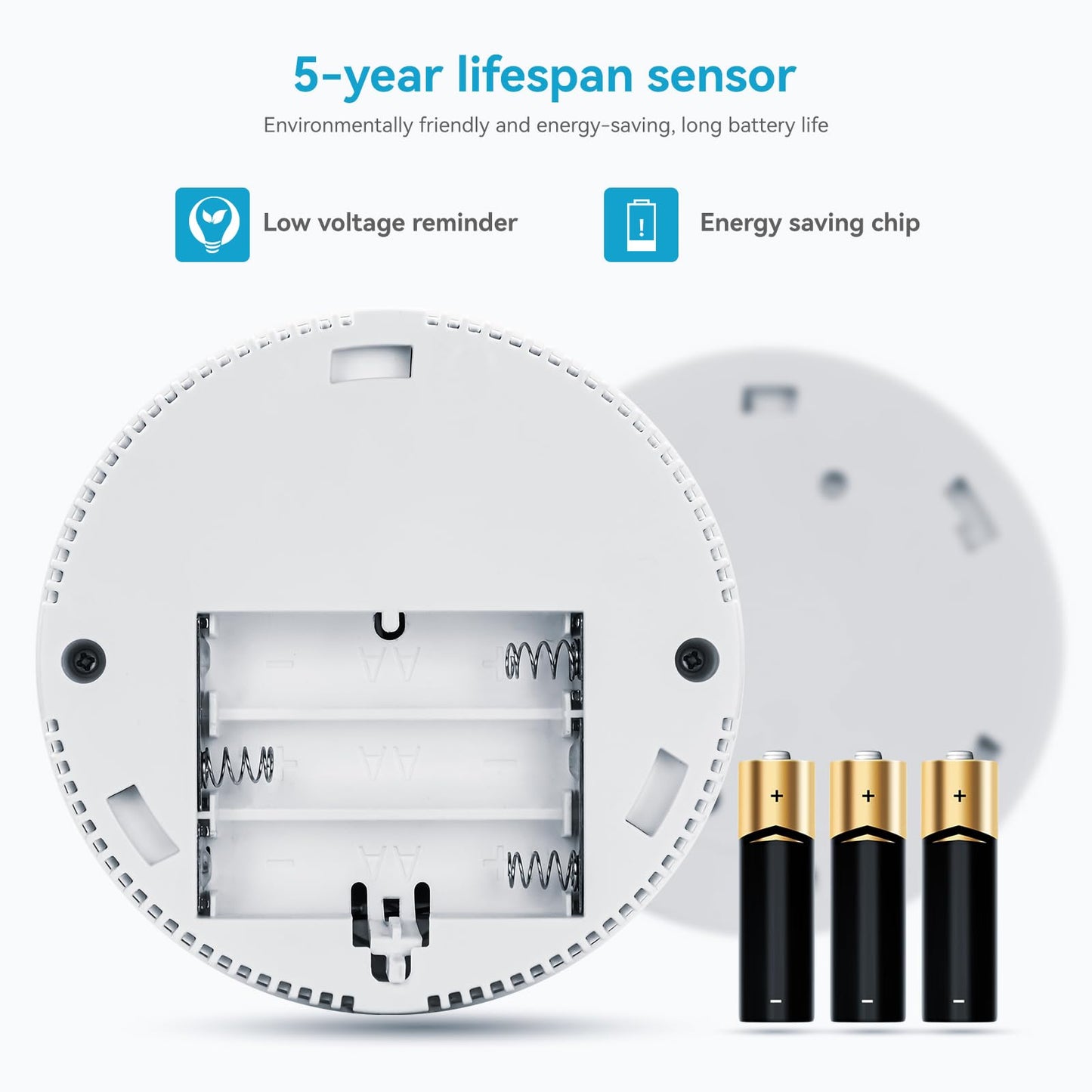 Carbon Monoxide Detector with LED Display Alarm