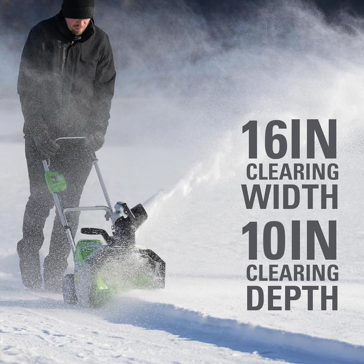 Greenworks 40V Cordless 16” Snow Blower