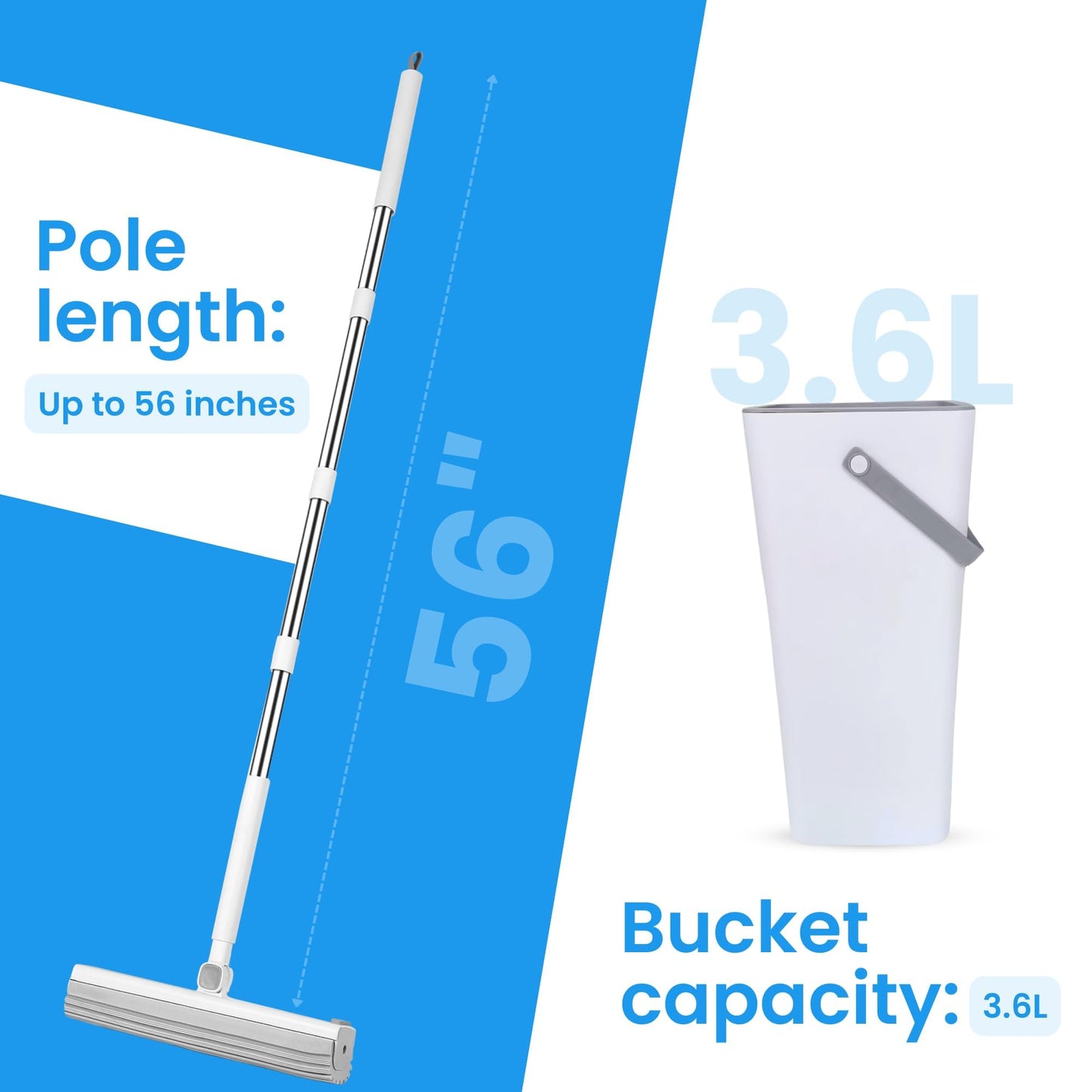 MIRACLEAN Mop and Bucket Cleaning System
