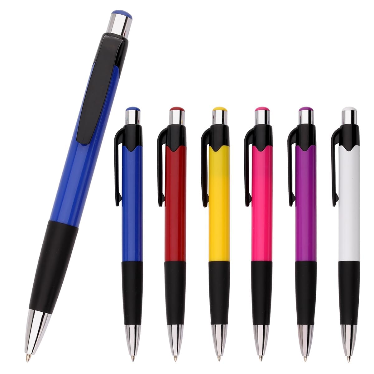 Bulk Retractable Ballpoint Pens 36 Pack Black Ink