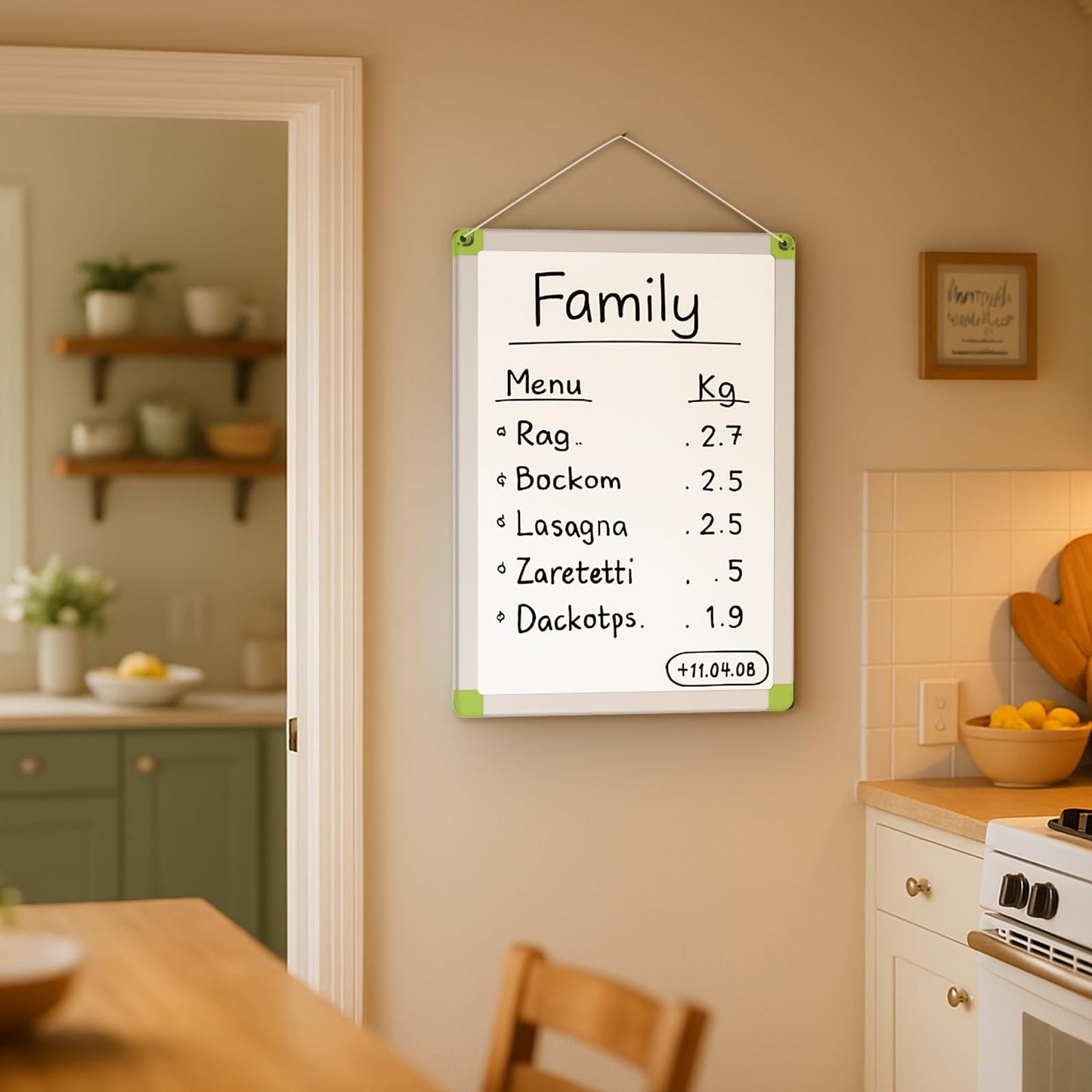 Double Sided Dry Erase Whiteboard for Home