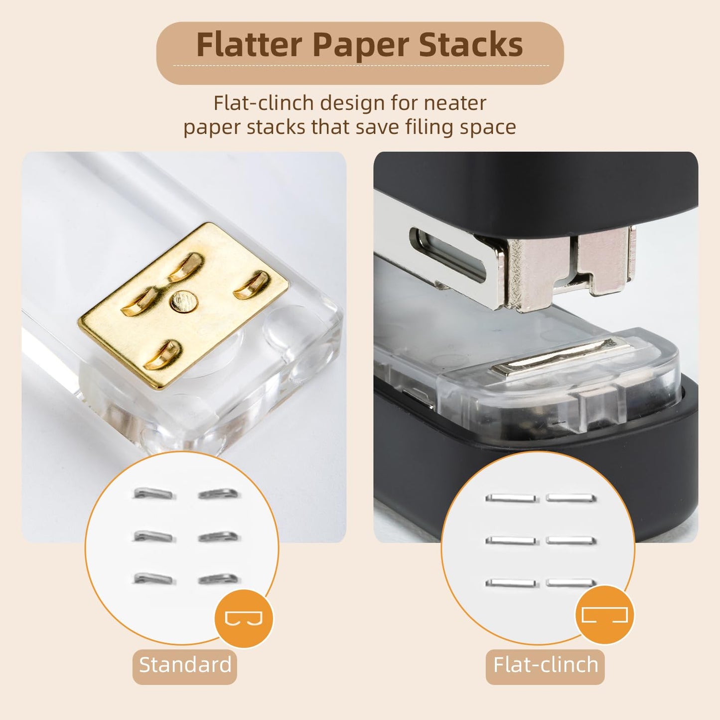 Deli Desktop Stapler with Staple Remover