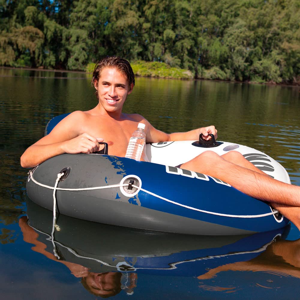 Intex Inflatable Floating Lounge with Cup Holders