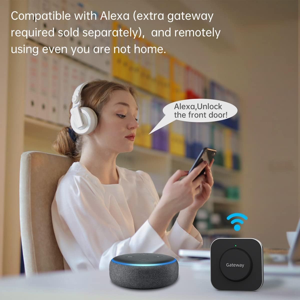 SMONET Smart Lock with Fingerprint & Bluetooth