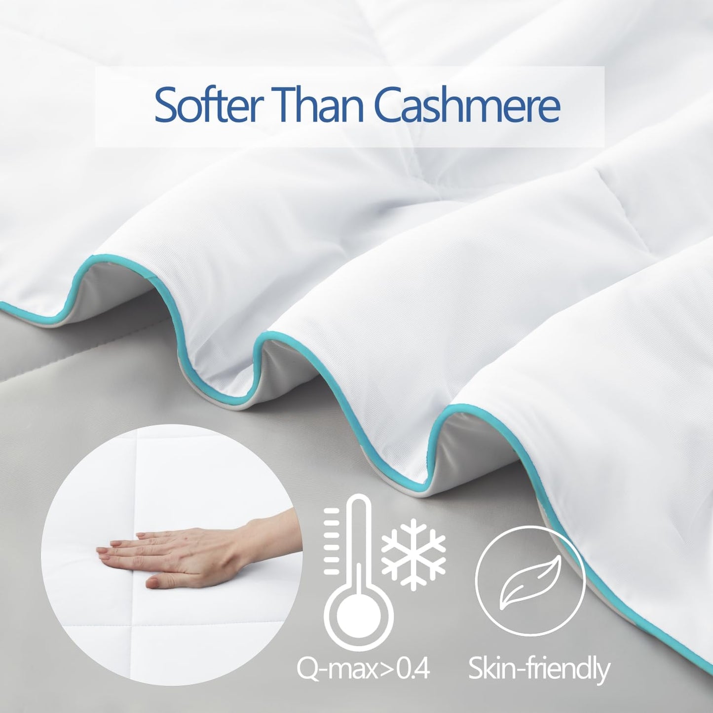 Cooling Comforter Twin Size for Hot Sleepers