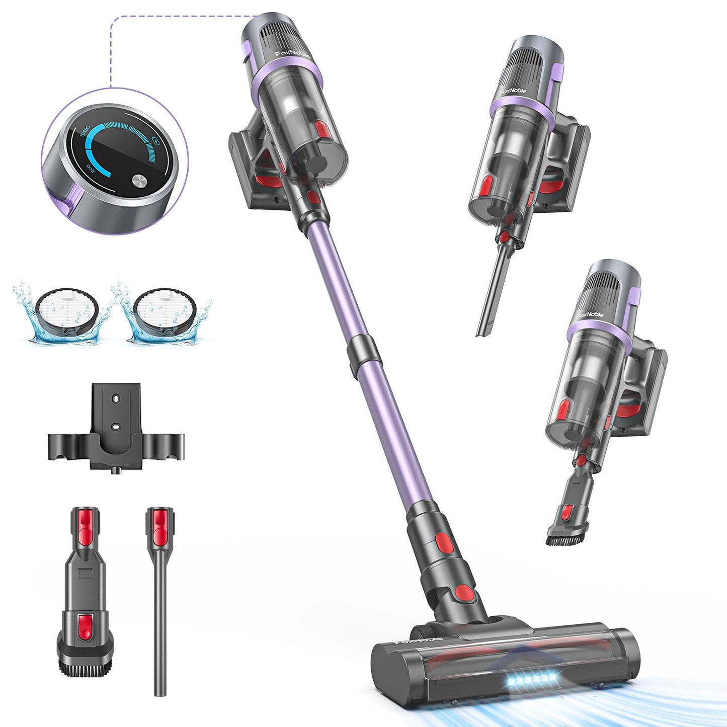 Cordless Stick Vacuum Cleaner for Home & Pets