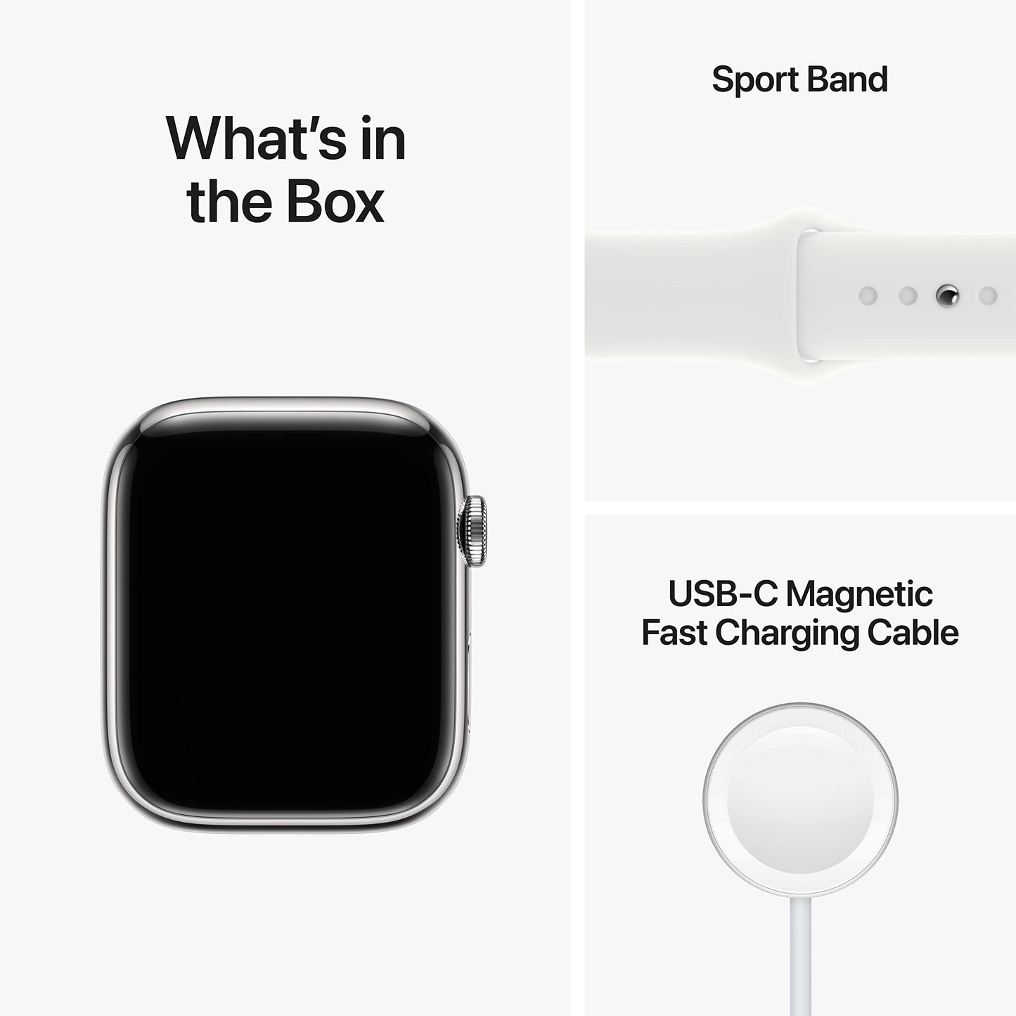 Apple Watch Series 8 GPS + Cellular 45mm Smartwatch