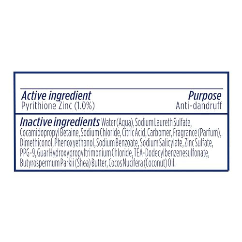Dove DermaCare Scalp Anti Dandruff Shampoo Dryness and Itch Relief for Dry and Itchy Scalp Dry Scalp Treatment with Pyrithione Zinc 12 fl oz