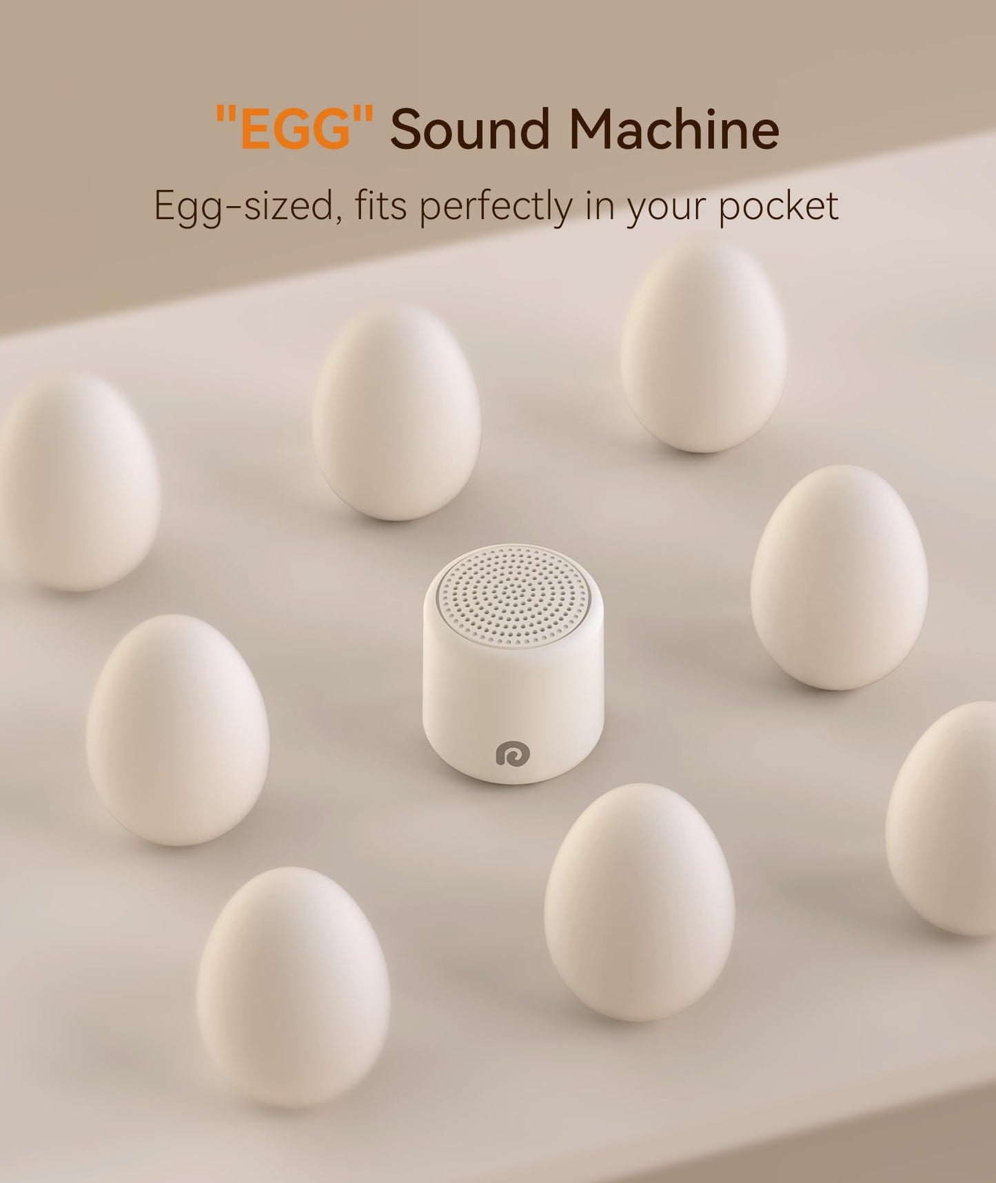 Dreamegg Portable White Noise Machine for Sleep