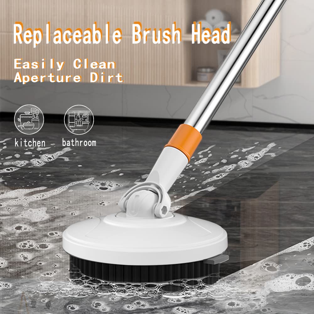 Spin Mop Bucket with Wringer System and Refills