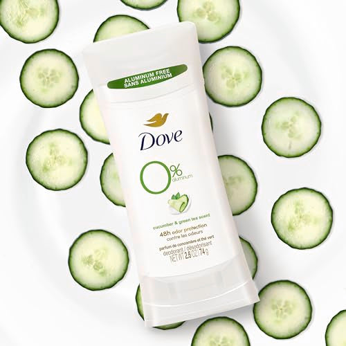 Dove Aluminum Free Deodorant Stick, Cucumber Tea