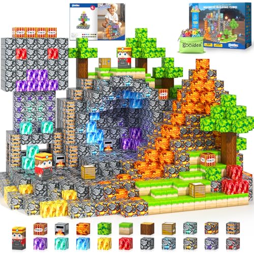 150 Piece Magnetic Building Blocks STEM Toy Set