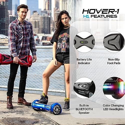 Hover-1 H1 Hoverboard Electric Scooter , Iridescent , 25 x 9.4 x 9.2