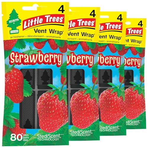 16 Pack LITTLE TREES Vent Wrap Car Air Fresheners