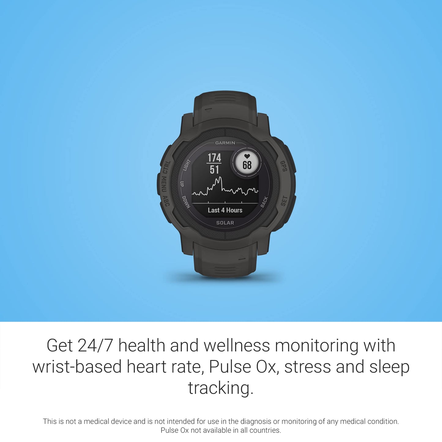 Garmin Instinct 2 Solar GPS Outdoor Watch
