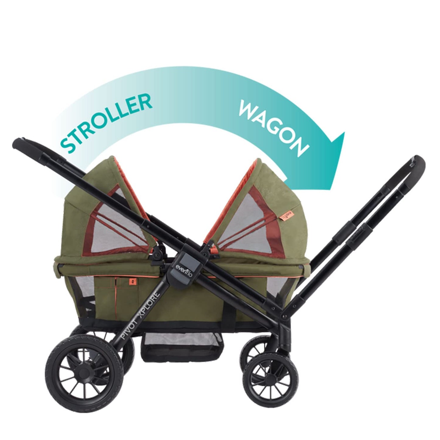 Evenflo All-Terrain Pivot Xplore Stroller Wagon