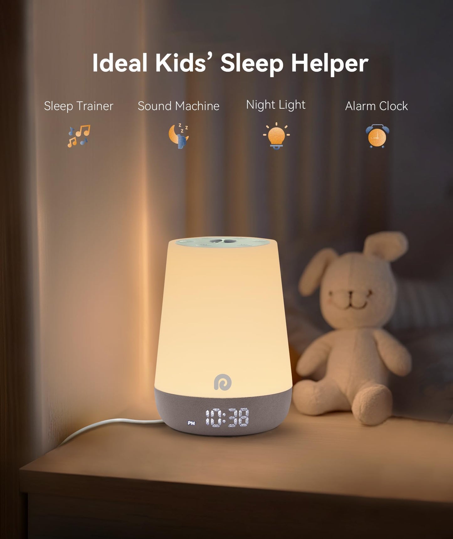 Dreamegg Sound Machine Baby With Night Light