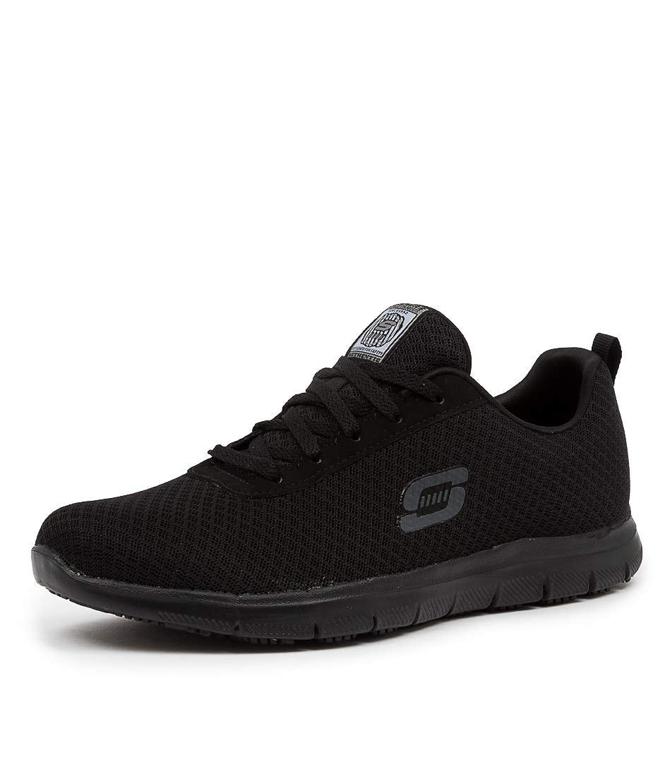 Skechers Women's Ghenter Bronaugh Work Shoe, Black, 10