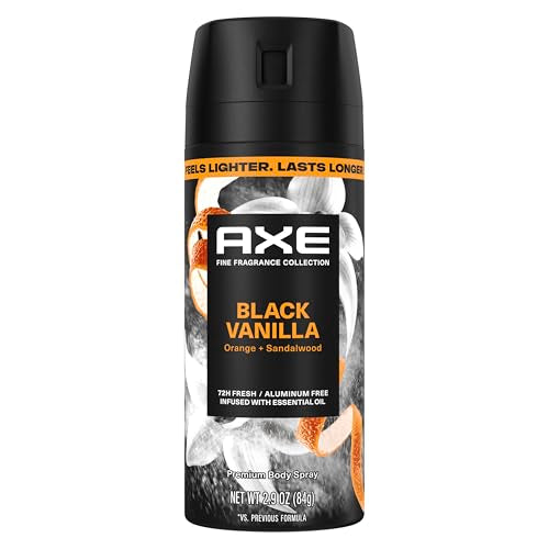 AXE 72 Hour Aluminum Free Body Spray 2.9 oz