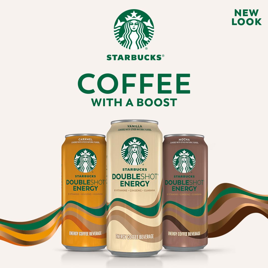 12 Pack Starbucks Doubleshot Energy Coffee Drinks