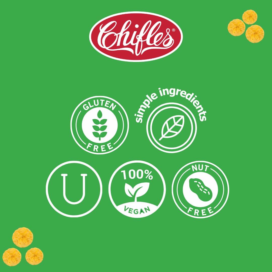 Chifles Original Salted Plantain Chips - 24 Individual Bags