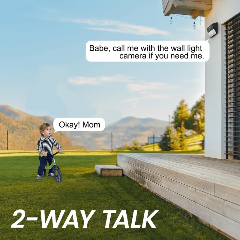 Cinnado 2K Wireless Solar Security Camera