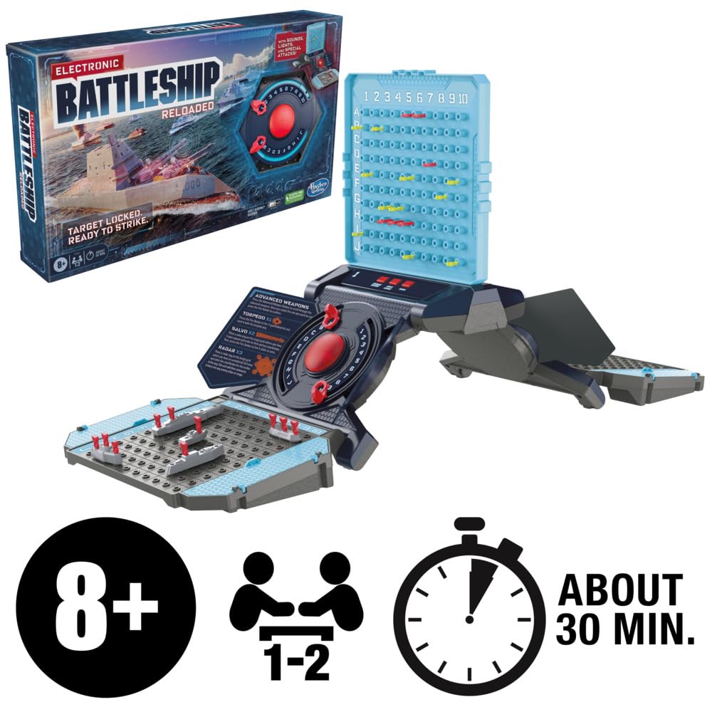Hasbro Electronic Battleship Naval Strategy Game
