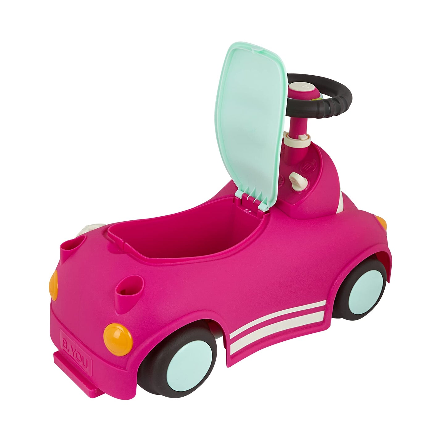 B. toys Ride-On Race Car with Sounds & Lights