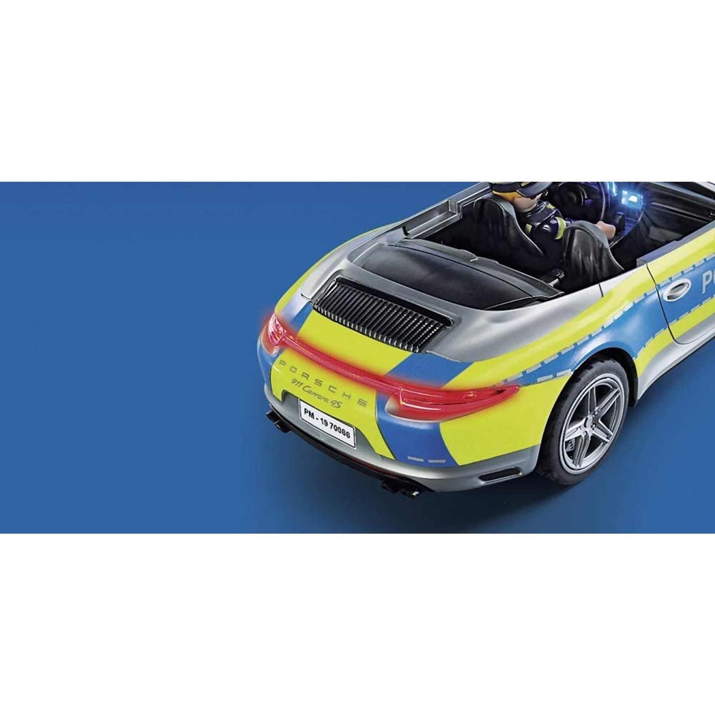 Playmobil Porsche 911 Carrera Police Vehicle Set
