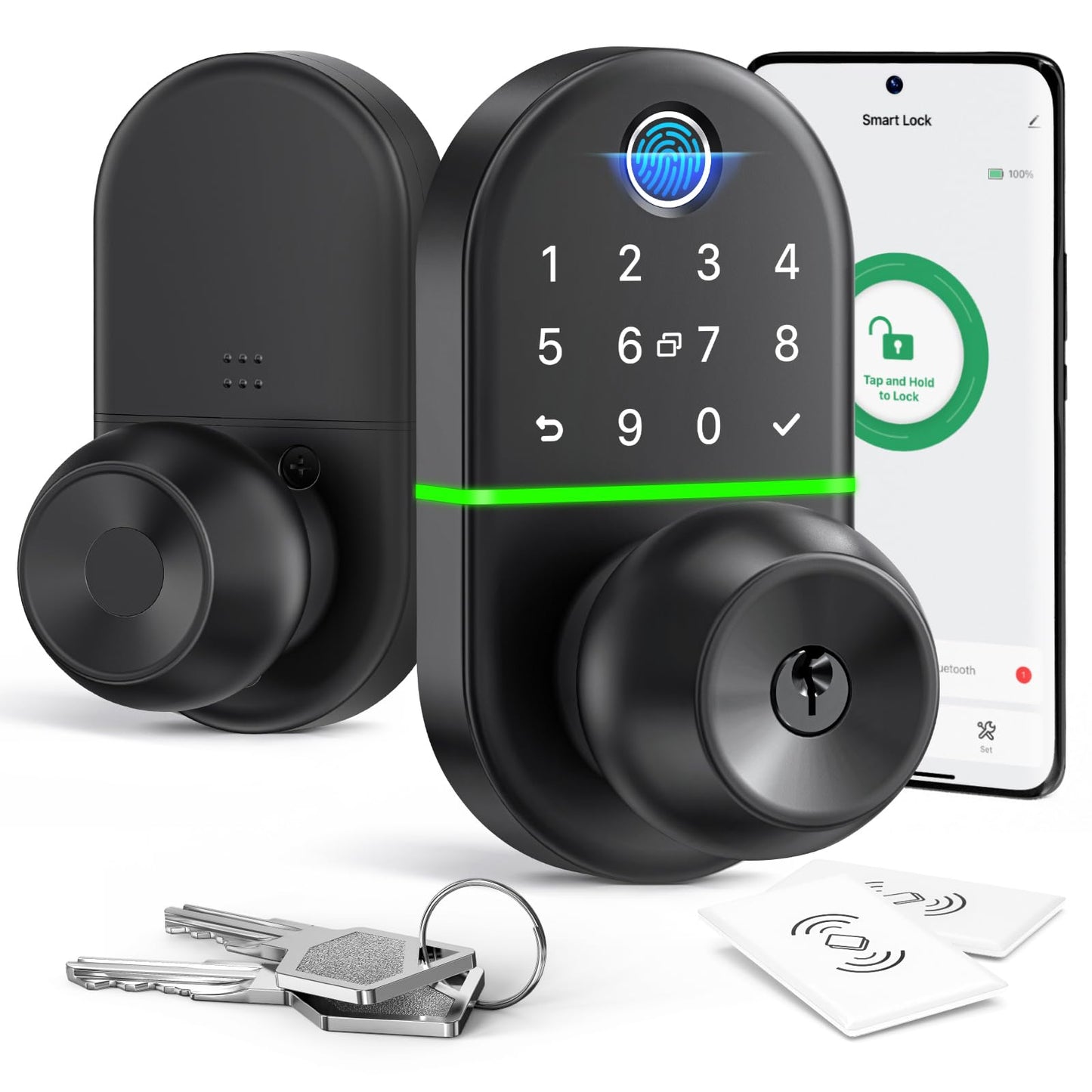 Keyless Entry Digital Lock with Fingerprint Access