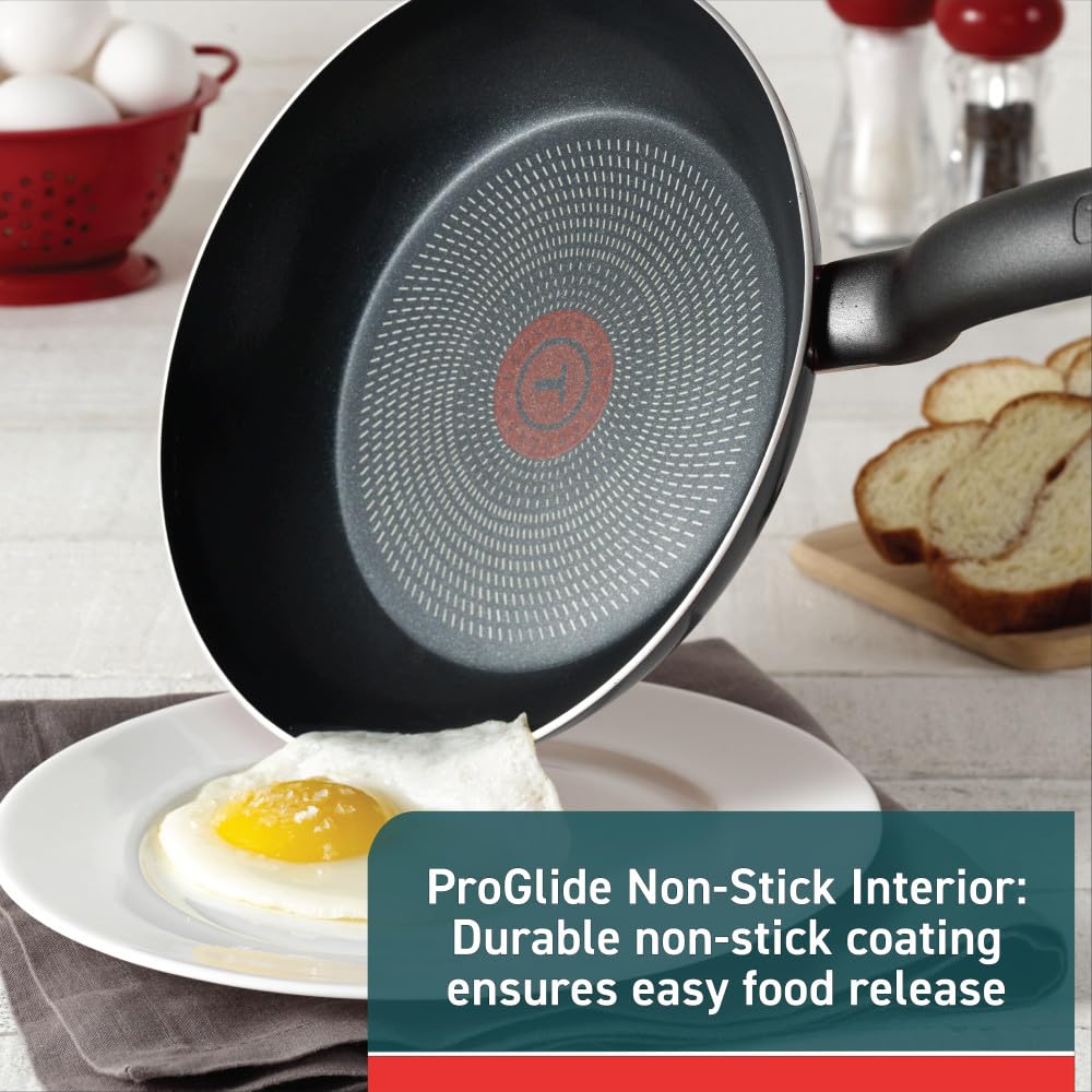 T-Fal 6-Piece Nonstick Cookware Set, Oven Safe