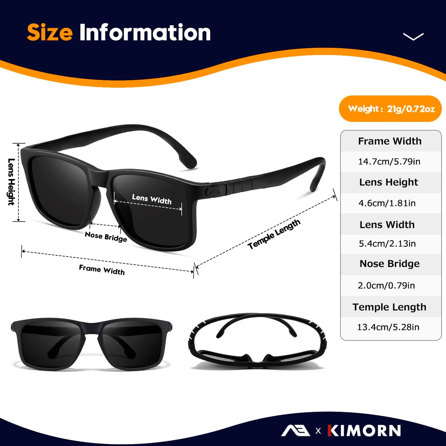 Polarized Sports Sunglasses for Men Women