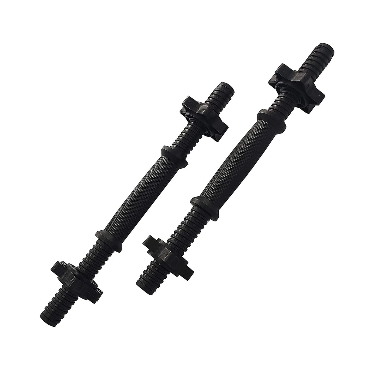 BalanceFrom Fitness 40 Pound 14 Item All Purpose Vinyl Weight Dumbbell Set with 2.5 Pound and 7.5 Pound Weights and Collar Locks, Black