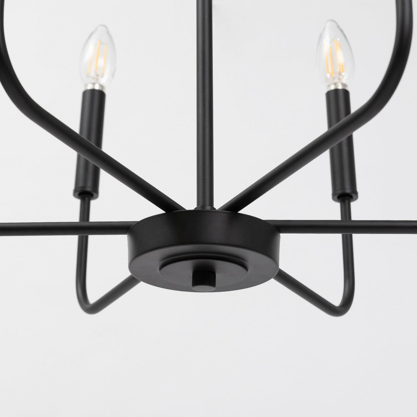 6-Light Modern Farmhouse Chandelier by KSANA