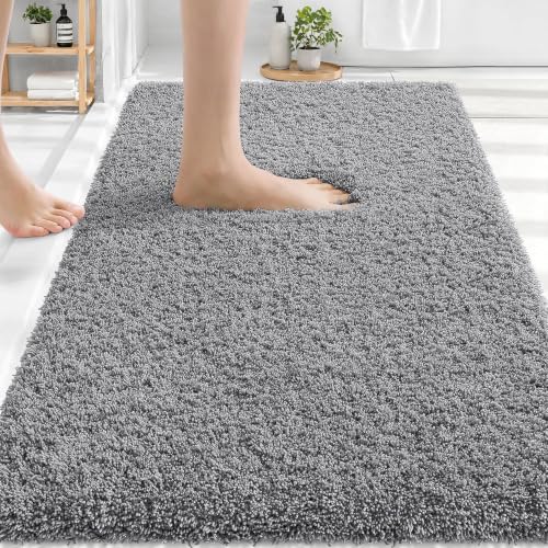 Soft Absorbent Microfiber Bathroom Rug Mat
