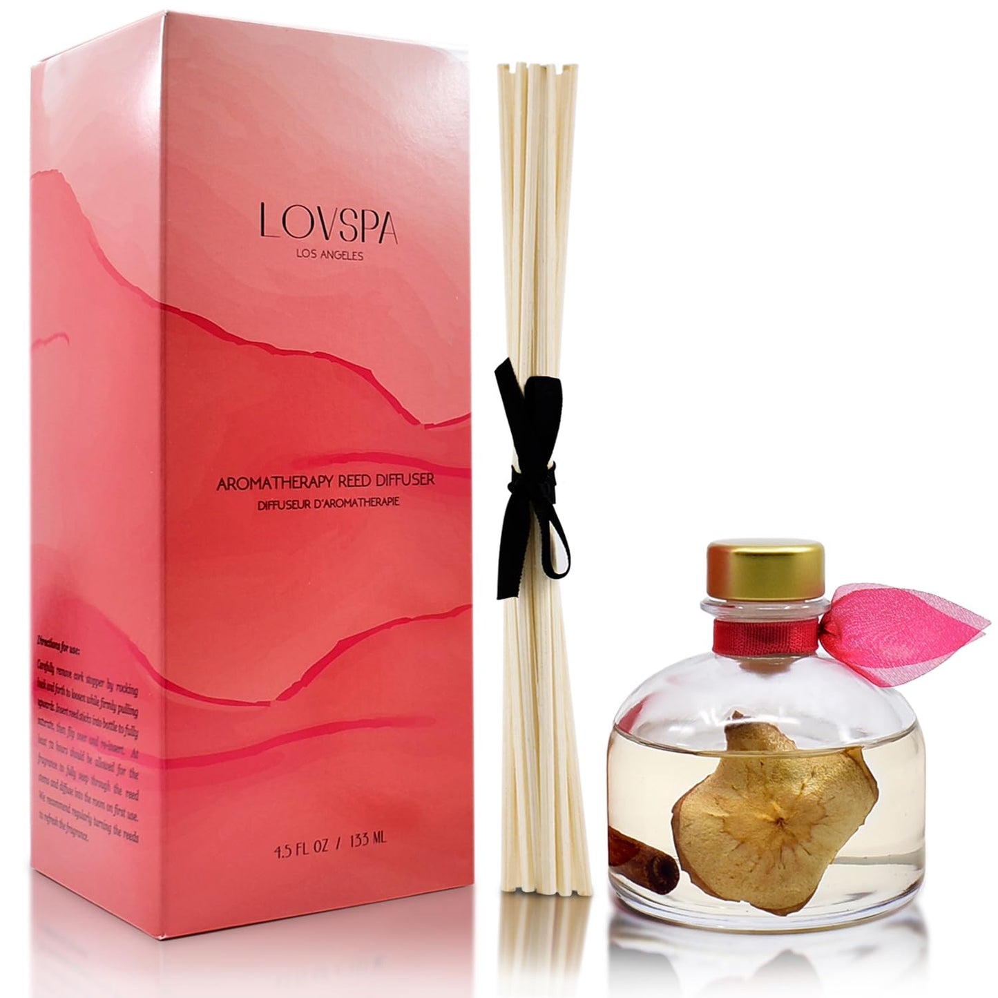 Spicy Apple Cinnamon Reed Diffuser Set