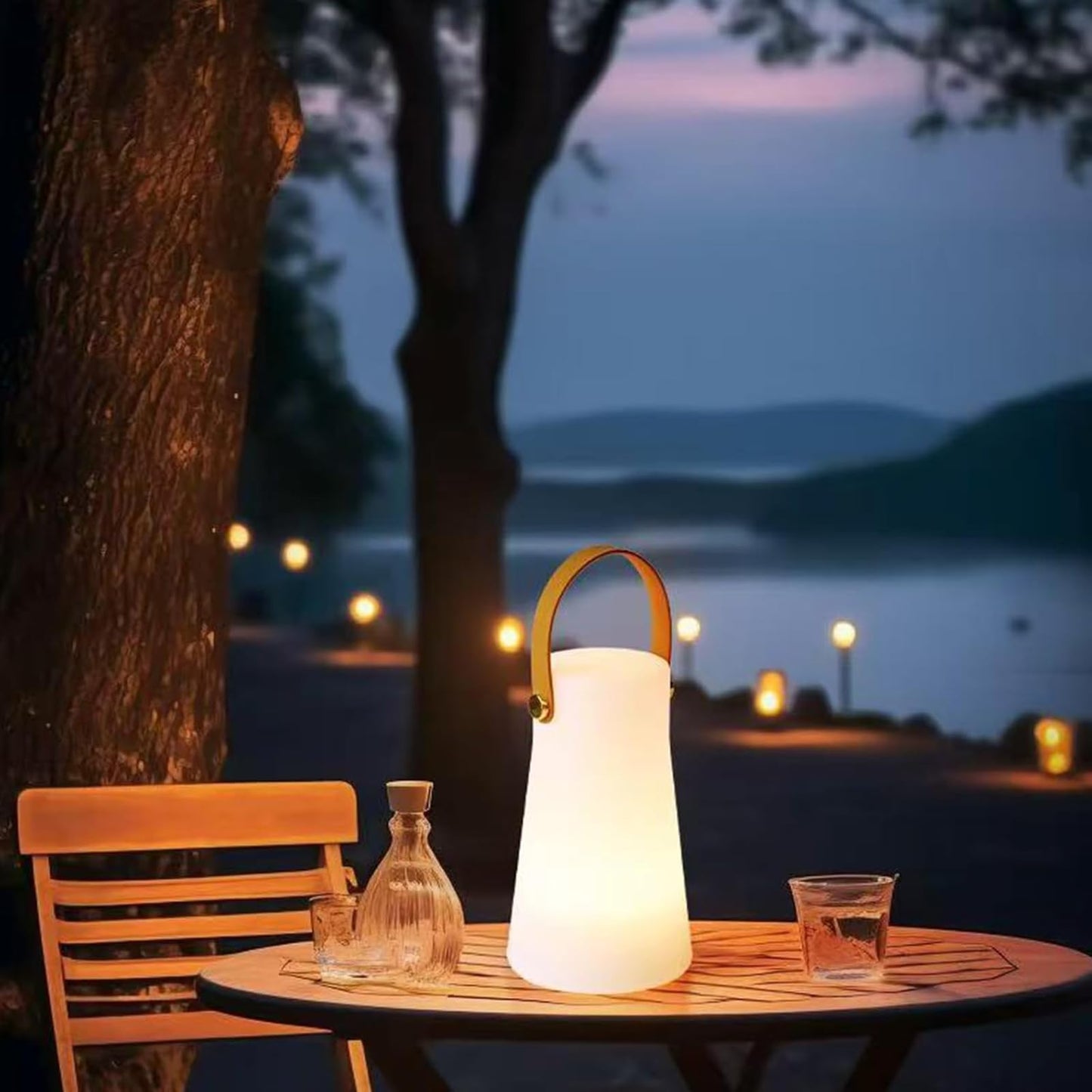 Portable LED Camping Lantern with Remote Control