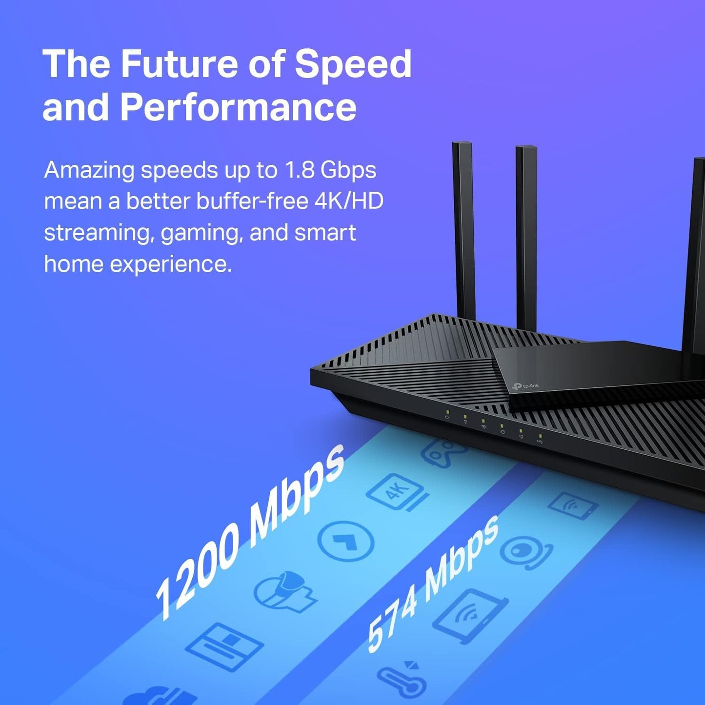 TP-Link AX1800 WiFi 6 Dual Band Router