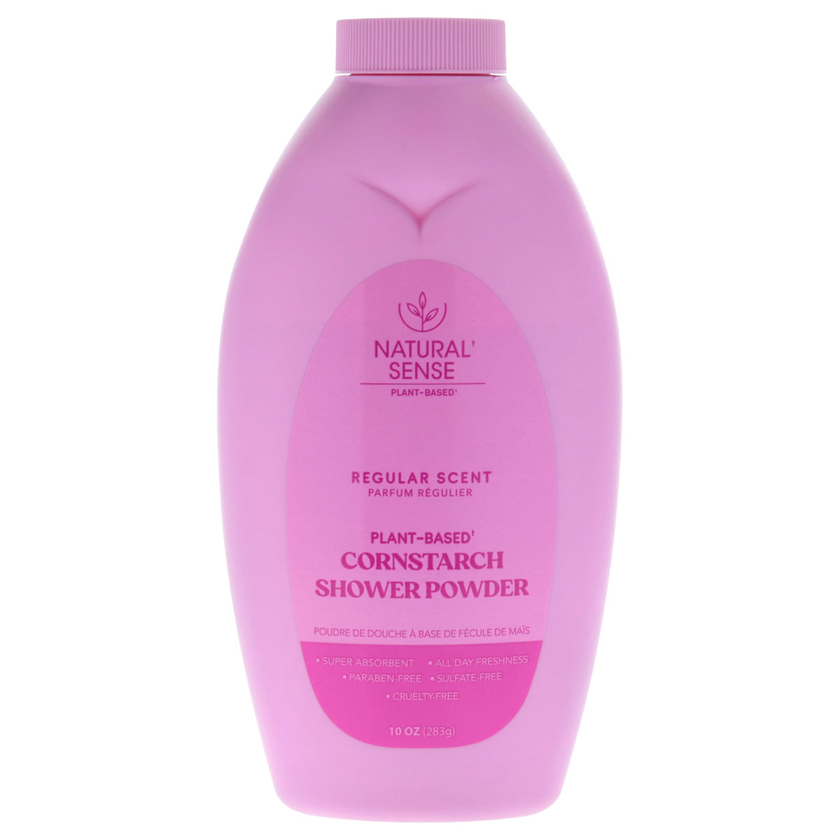 10 oz Plant-Based Cornstarch Shower Powder