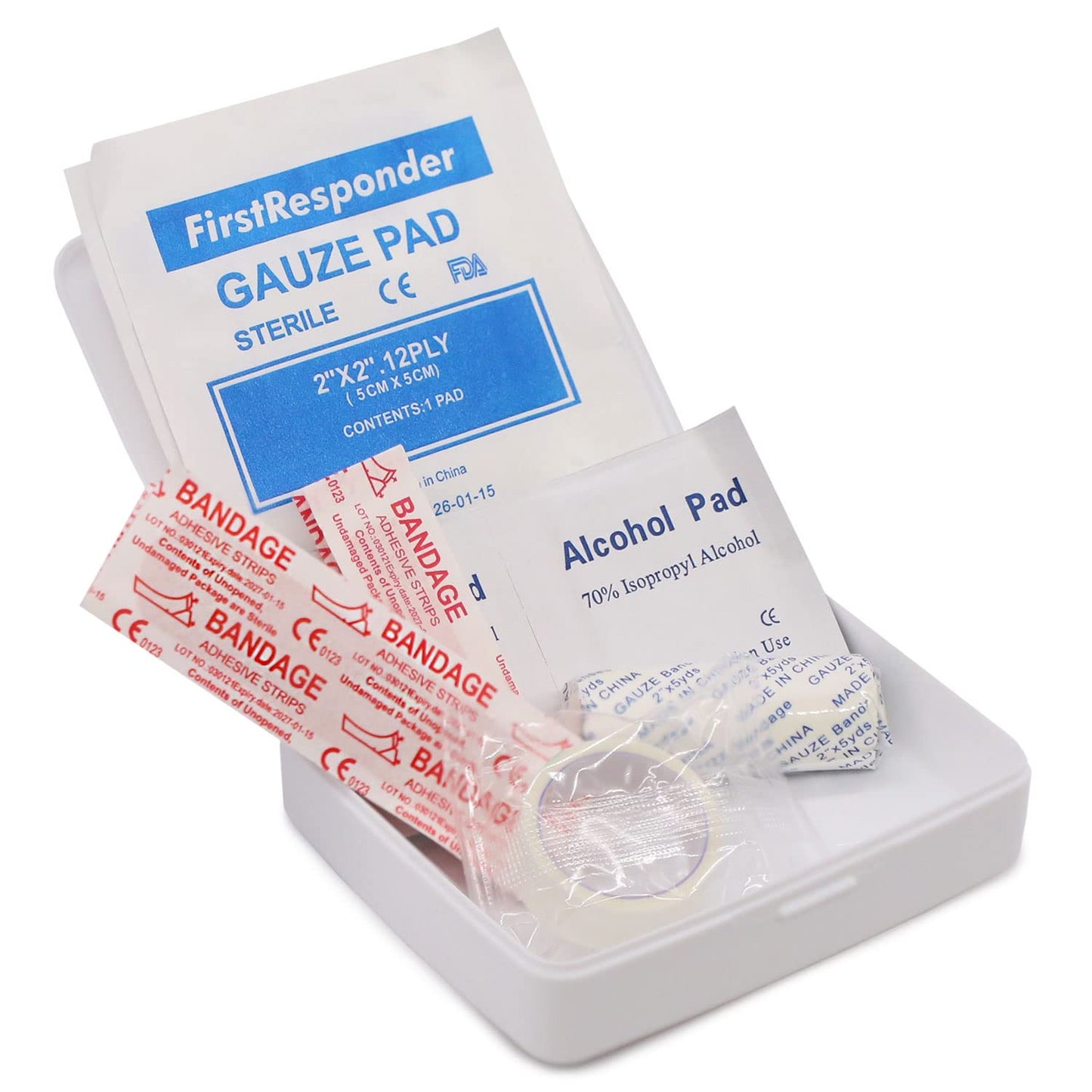 DMI 20-Piece First-Aid Kit, Portable & Durable
