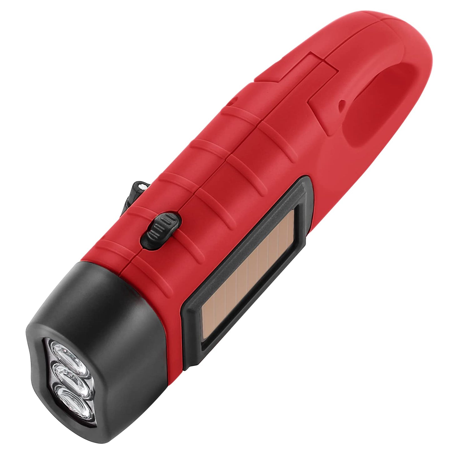 Simpeak Solar Powered LED Flashlight for Camping