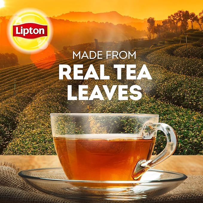 Lipton Black Tea Bags for Healthy Heart Support